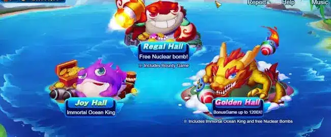 Bombing Fishing gemple Play999